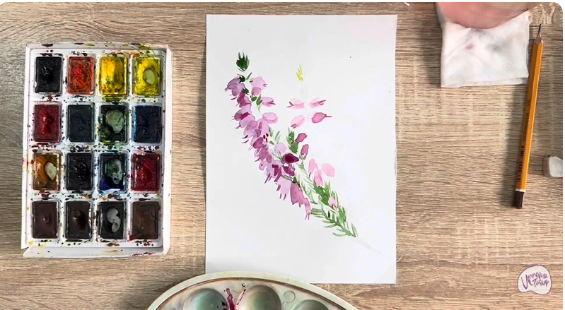 Рисуем Вереск