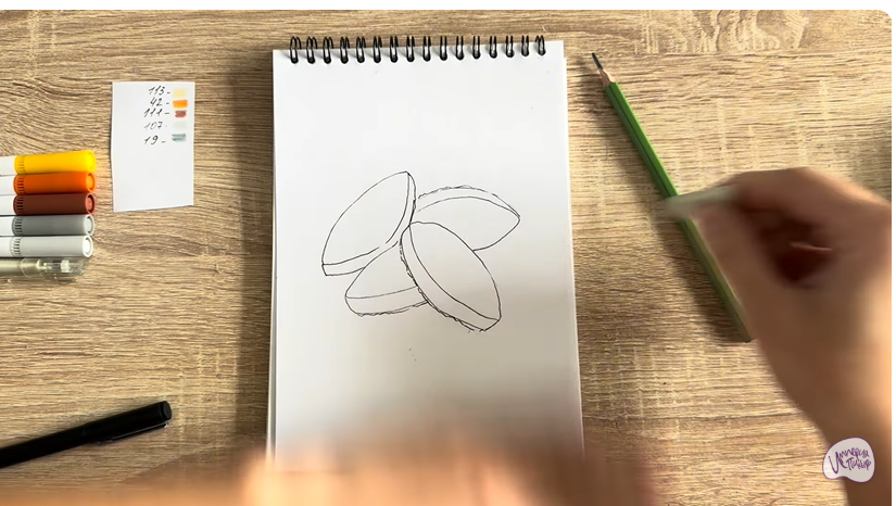 Рисуем Калиссоны