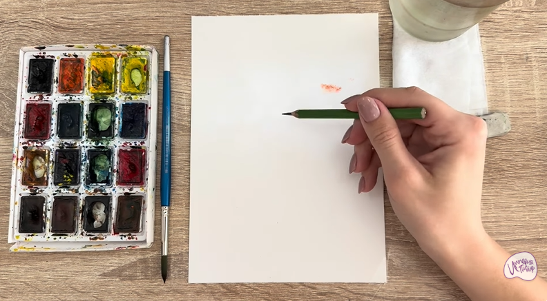 Рисуем Лапчатка