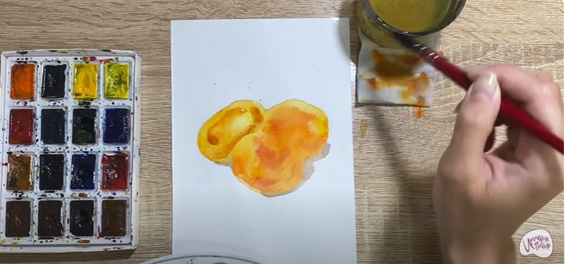 Рисуем Курага