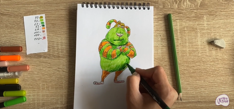 Рисуем Финник
