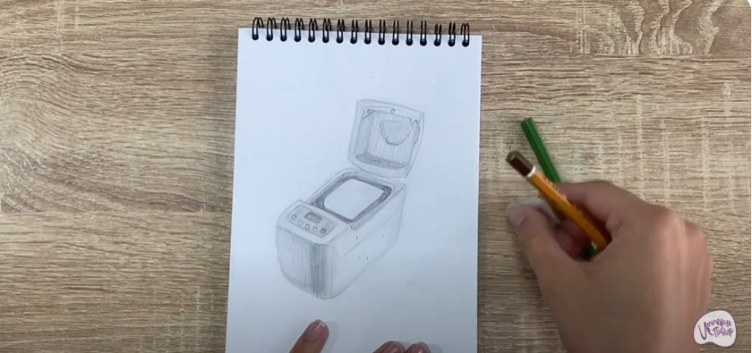 Рисуем Хлебопечка
