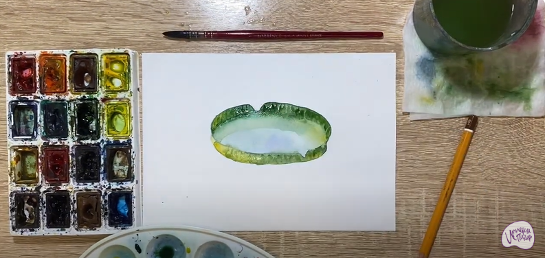 Рисуем Кувшинка