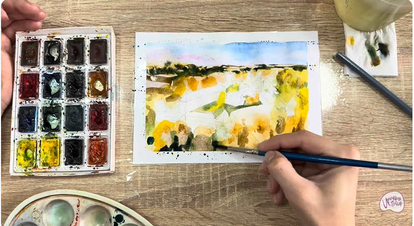 Рисуем Звенигород