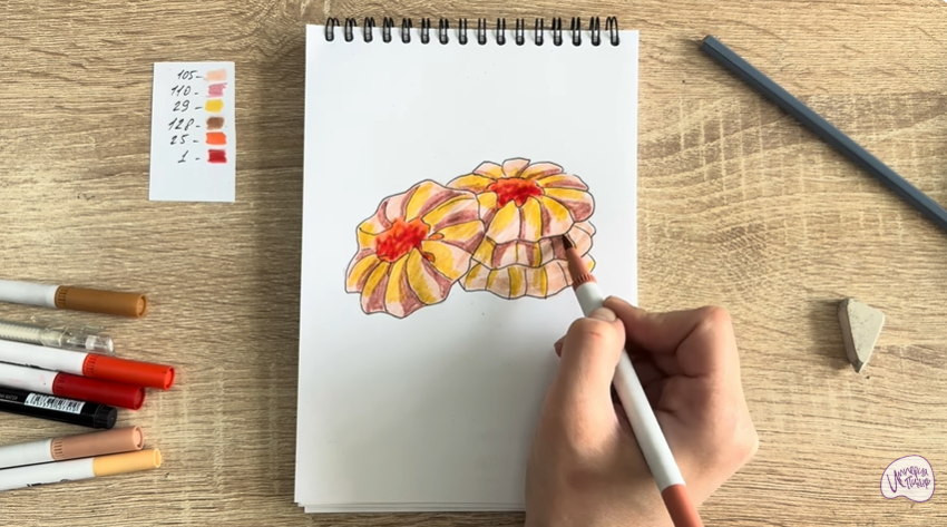 Рисуем Курабье