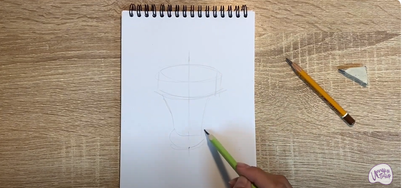 Рисуем Чаша для кальяна