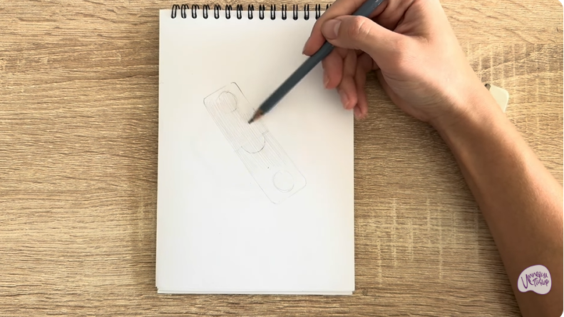 Рисуем Закладка для книг 