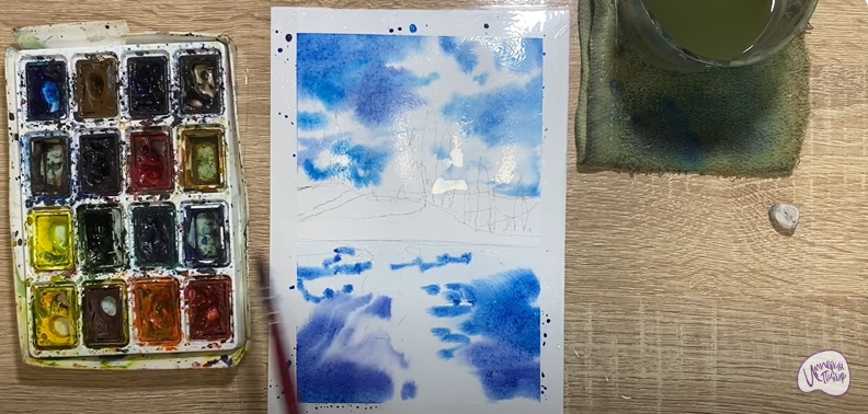 Рисуем Зеркальное отражение