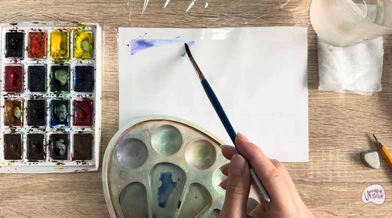 Рисуем Песчаная буря