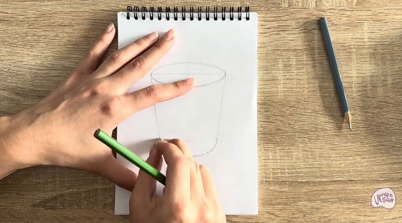 Рисуем Мерный стакан