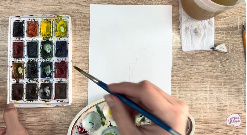 Рисуем Бессмертник