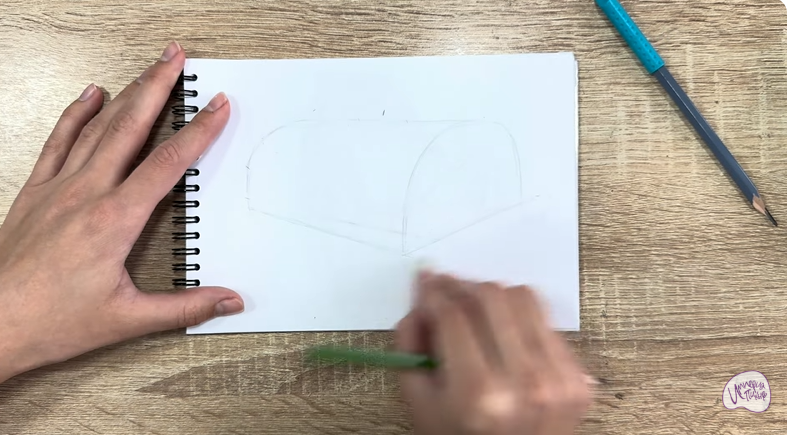 Рисуем Теплица из поликарбоната