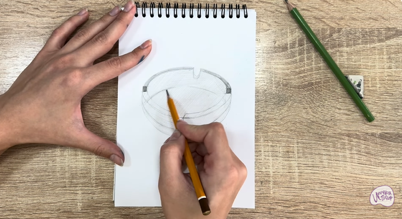 Рисуем Пепельница