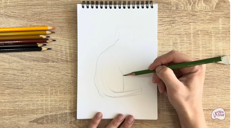 Рисуем Кошка Тойгер