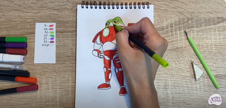 Рисуем Супергерой из "Геройчики"