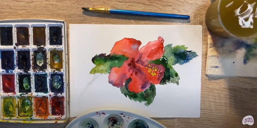 Рисуем Аленький цветочек