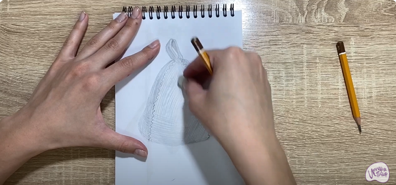 Рисуем Шапка для бани
