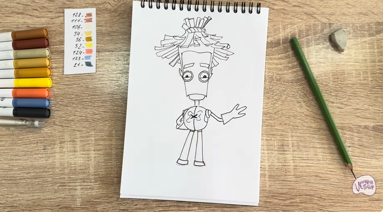 Рисуем Баквит из "Герои Энвелла"