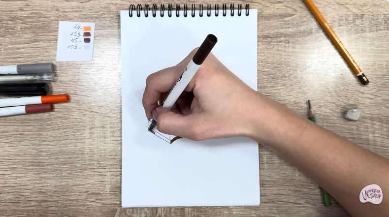 Рисуем Молочный ломтик