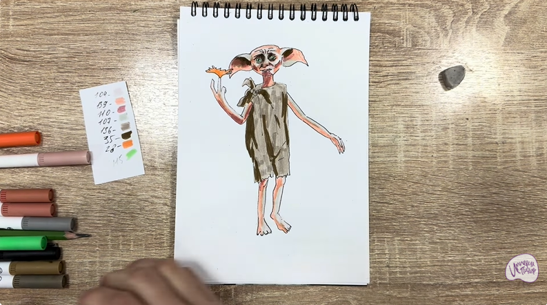Рисуем Добби