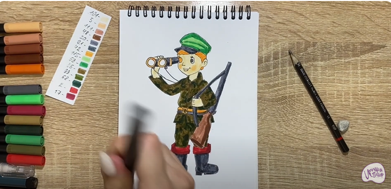 Рисуем Пограничник