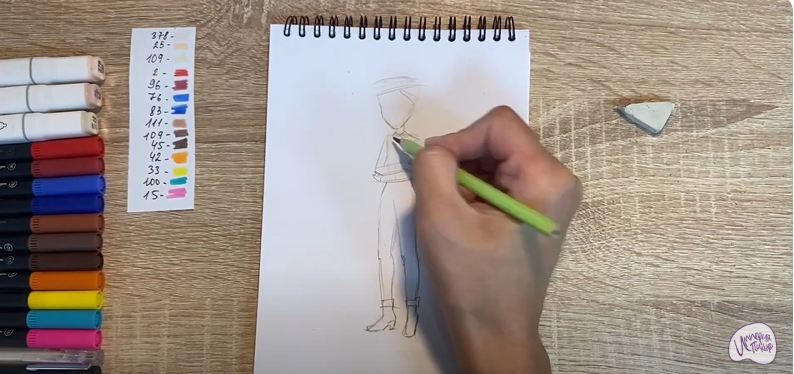 Рисуем Даша из "Царевны"
