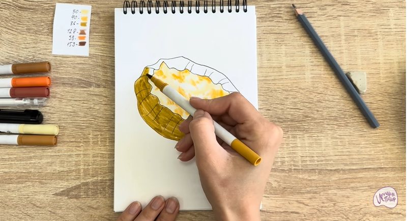 Рисуем Карельская калитка