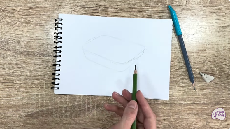 Рисуем Форма для запекания