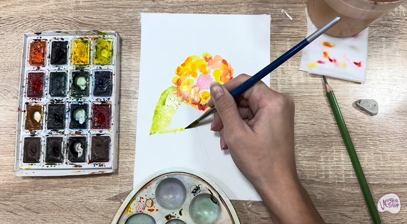 Рисуем Лантана