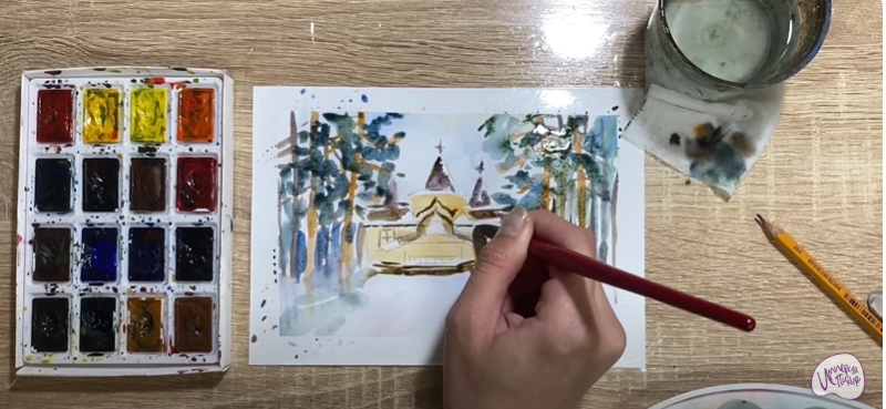 Рисуем Великий Устюг