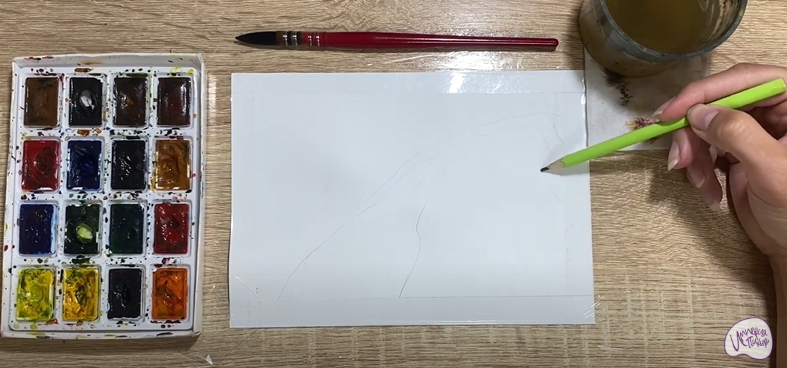Рисуем Бобровая платина