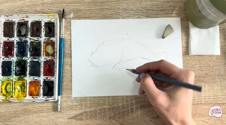 Рисуем Скорпена