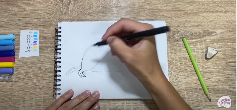 Рисуем Водяной из "Кощей. Начало"