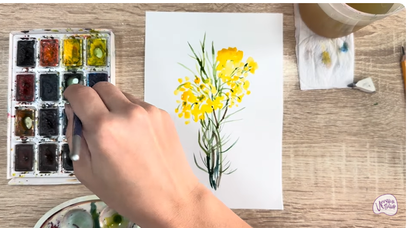 Рисуем Бессмертник