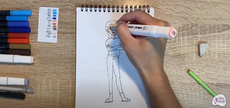Рисуем Кристина из мультфильма "Финник"