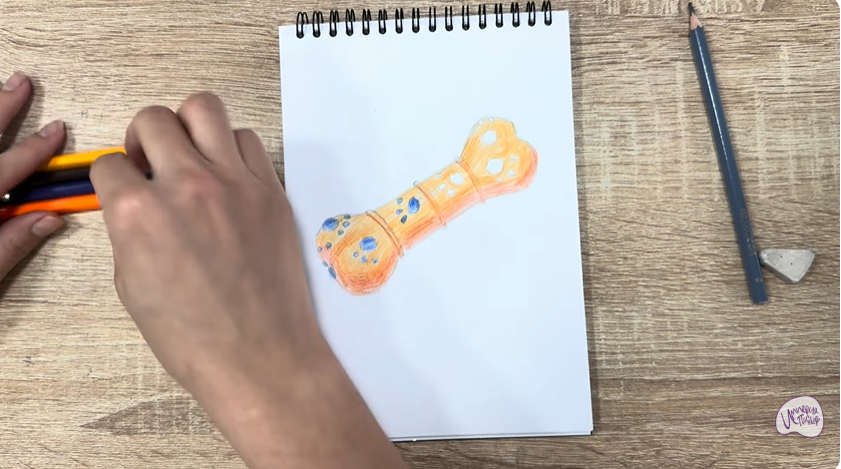 Рисуем Игрушка для собак