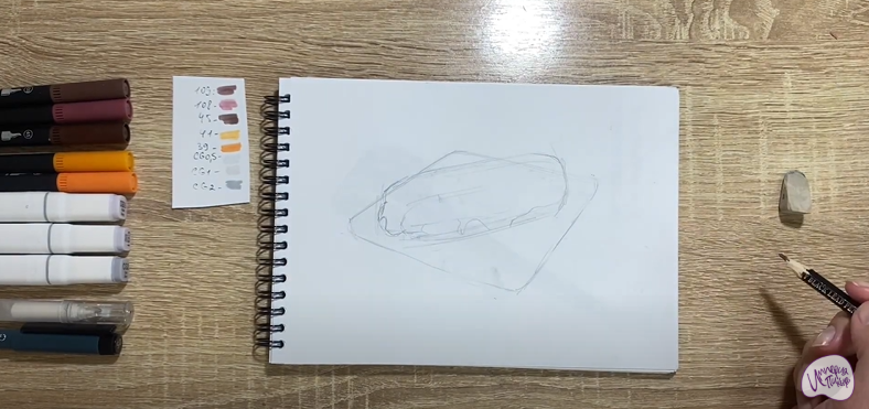 Рисуем Эклер