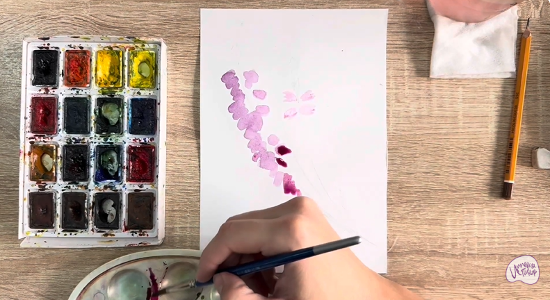 Рисуем Вереск