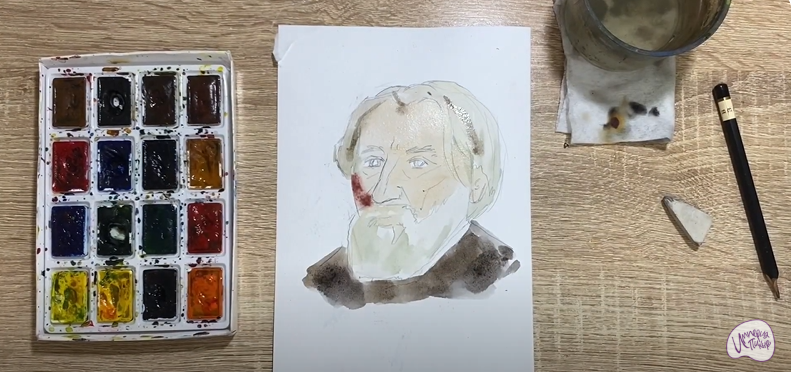 Рисуем Иван Сергеевич Тургенев
