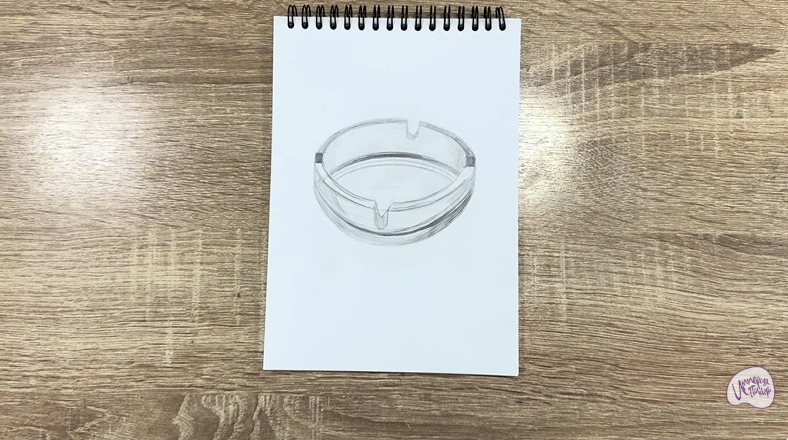 Рисуем Пепельница