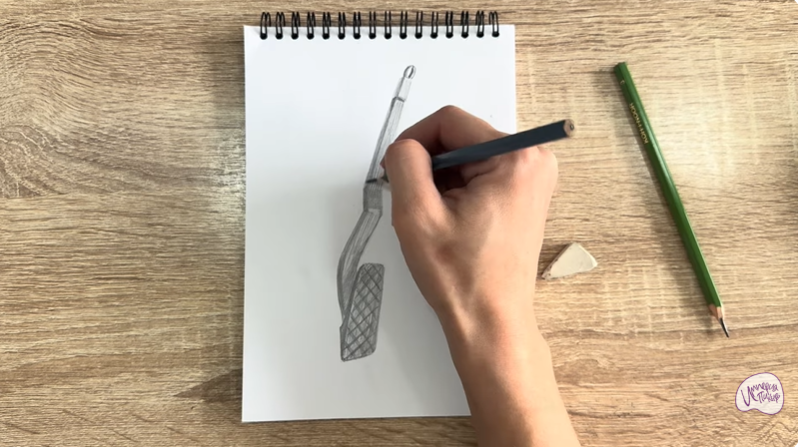 Рисуем Педаль газа